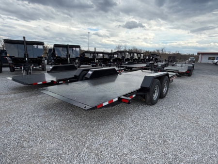 New Hawke Car Hauler/Equipment 7x20 12k Tilt W/ Winch