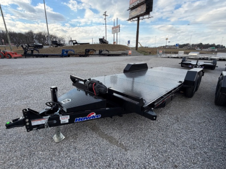 New Hawke Car Hauler/Equipment 7x20 12k Tilt W/ Winch