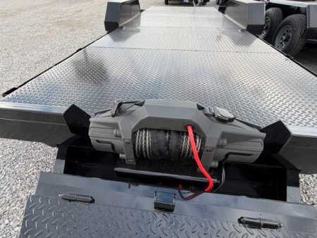 New Hawke Car Hauler/Equipment 7x20 12k Tilt W/ Winch