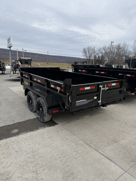 New 2026 CAM 6X12-10K DUMP TRAILER W/ RAMPS - TARP