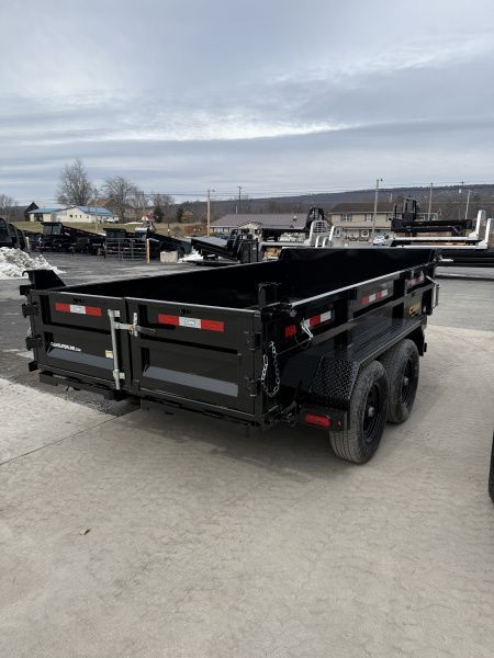 New 2026 CAM 6X12-10K DUMP TRAILER W/ RAMPS - TARP
