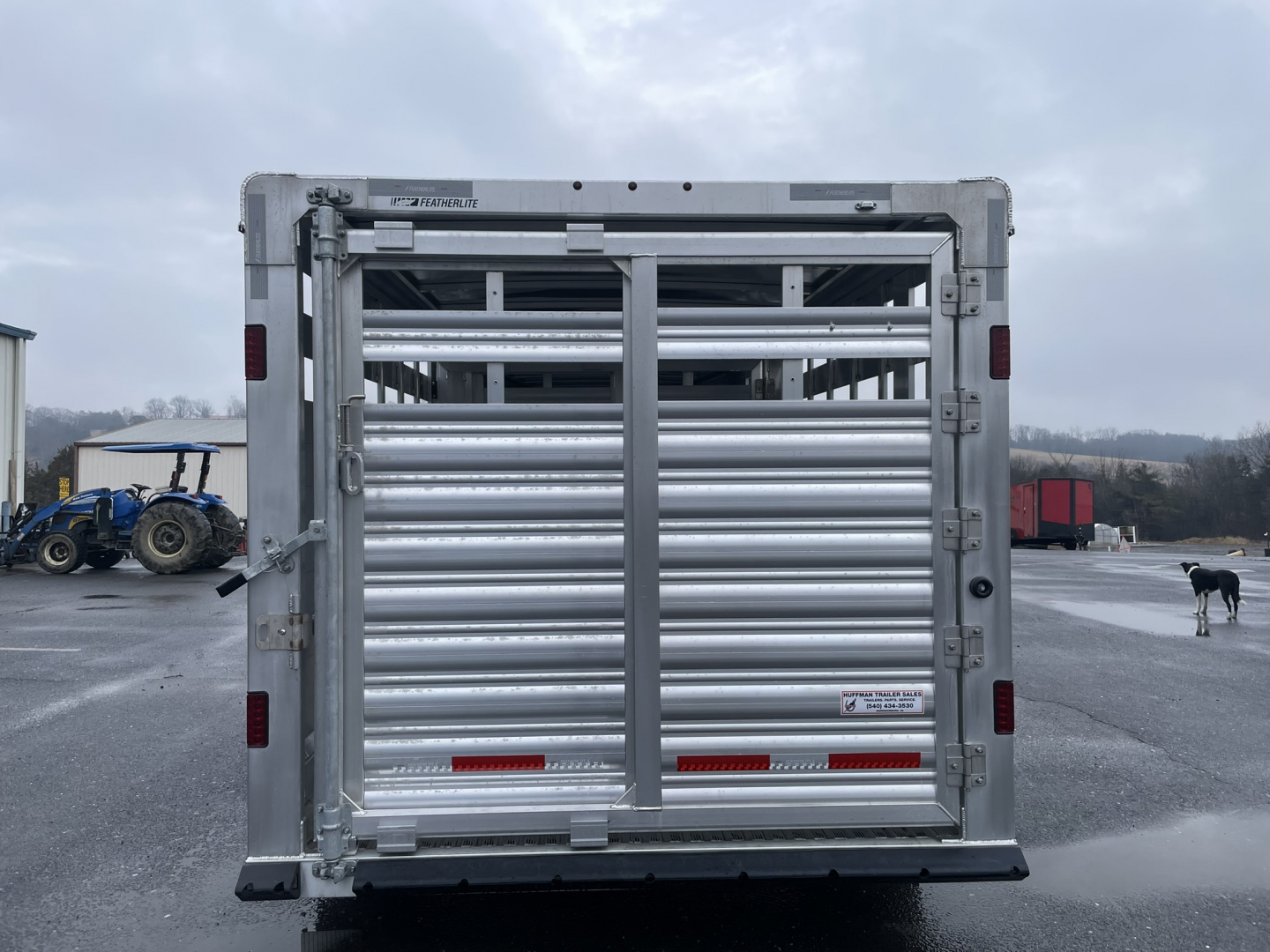 New 2026 Featherlite Trailers 7'6"X20'X6'6" Stock / Stock Combo Trailer