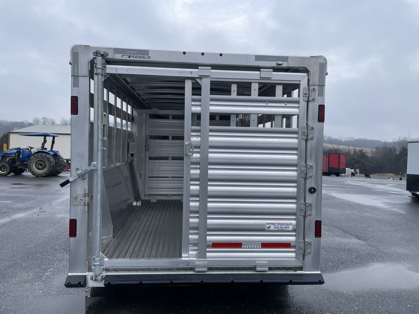 New 2026 Featherlite Trailers 7'6"X20'X6'6" Stock / Stock Combo Trailer