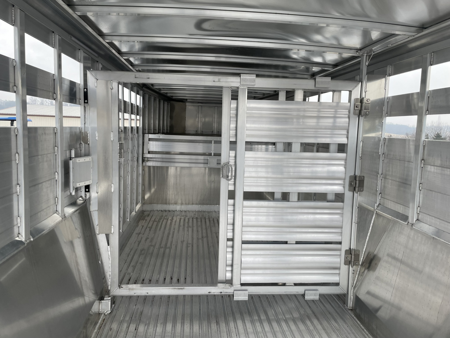 New 2026 Featherlite Trailers 7'6"X20'X6'6" Stock / Stock Combo Trailer
