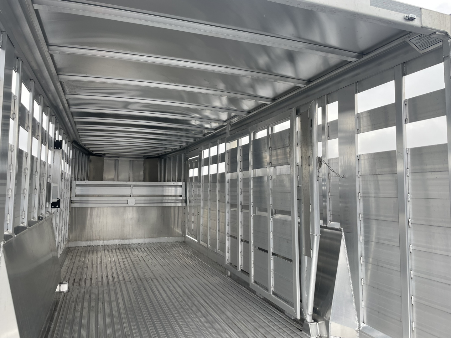 New 2026 Featherlite Trailers 7'6"X20'X6'6" Stock / Stock Combo Trailer