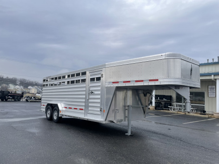 New 2026 Featherlite Trailers 7'6 X20'X6'6  Stock / Stock Combo Trailer