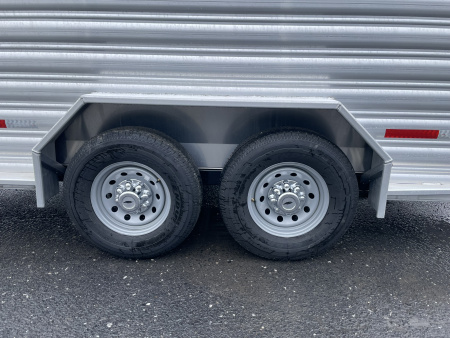 New 2026 Featherlite Trailers 7'6"X20'X6'6" Stock / Stock Combo Trailer