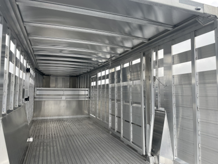 New 2026 Featherlite Trailers 7'6"X20'X6'6" Stock / Stock Combo Trailer