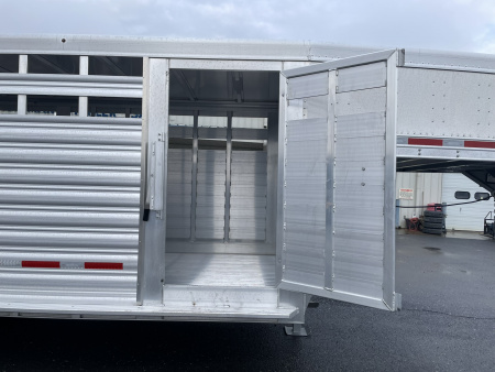 New 2026 Featherlite Trailers 7'6"X20'X6'6" Stock / Stock Combo Trailer