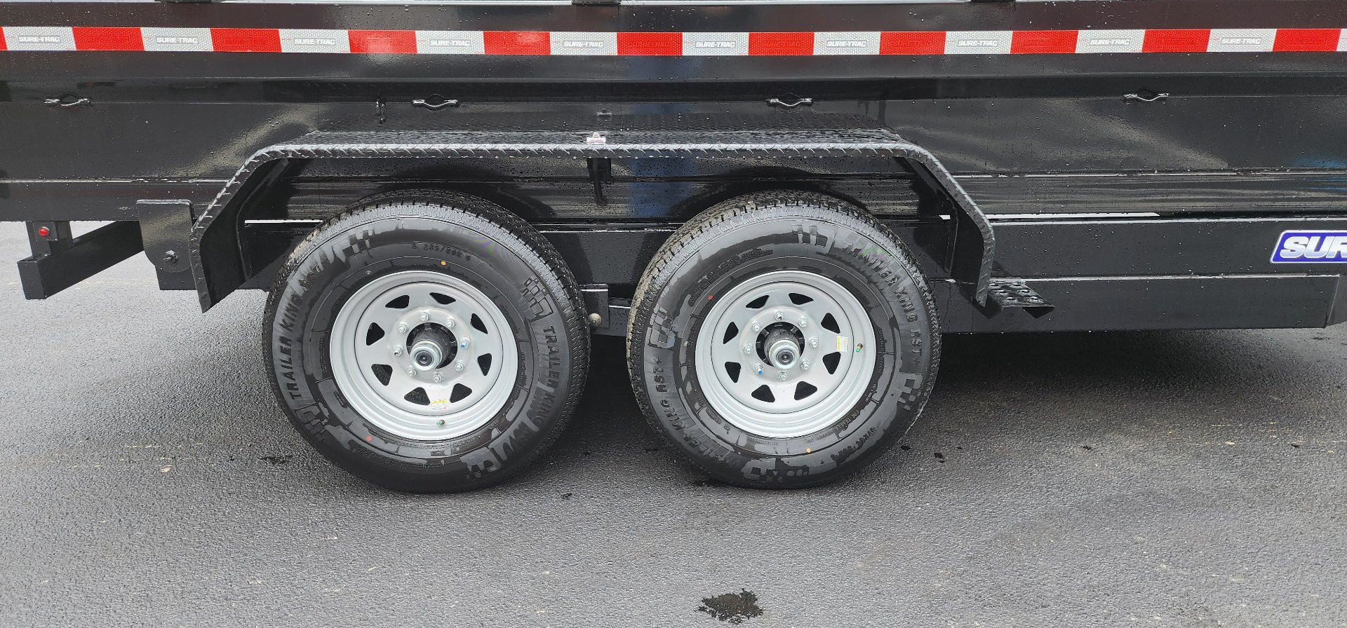 New 7 x 14 Sure-Trac Low-Pro Telescopic Dump Trailer 14k