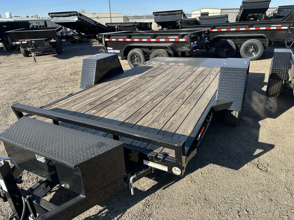 New 2025 Sure-Trac 78X12+4 7.8K SING AXLE TILT Equipment Trailer