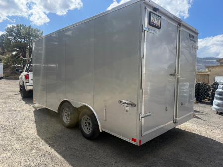New 2023 Look Trailers 8.5X16 Element SE Cargo / Enclosed Trailer Construction work trailer with barn doors