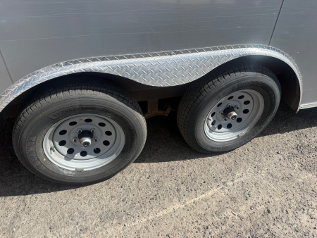 New 2023 Look Trailers 8.5X16 Element SE Cargo / Enclosed Trailer Construction work trailer with barn doors