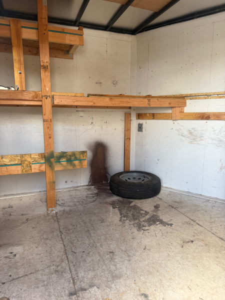 New 2023 Look Trailers 8.5X16 Element SE Cargo / Enclosed Trailer Construction work trailer with barn doors