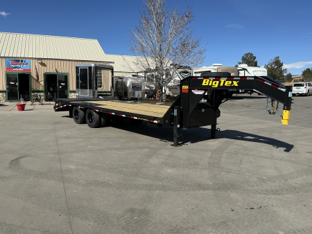 New 2026 Big Tex 25GN-25D5A- Flatbed Trailer