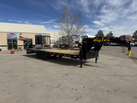 New 2026 Big Tex 14GN-25D5A- Flatbed Trailer