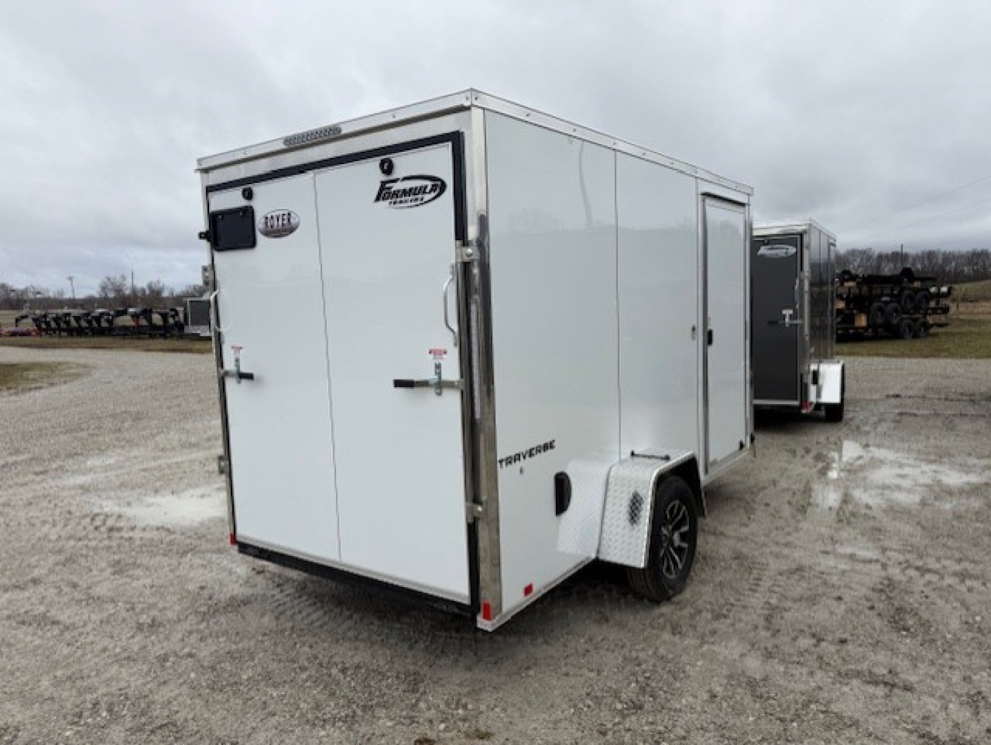New 2026 Formula Trailers TRAVERSE 6x12X78" .080 POLYCORE Cargo / Enclosed Trailer