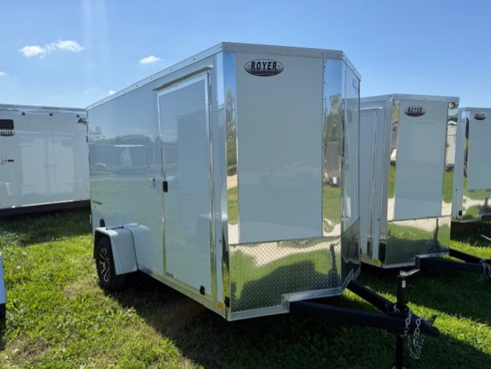 New 2026 Formula Trailers TRAVERSE 6x12X78" w/ BARNDOORS .080 POLYCORE Cargo / Enclosed Trailer