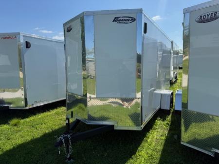 New 2026 Formula Trailers TRAVERSE 6x12X78" w/ BARNDOORS .080 POLYCORE Cargo / Enclosed Trailer