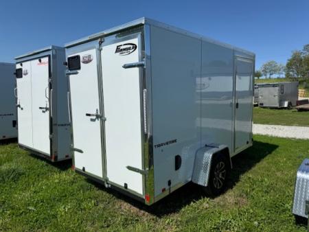 New 2026 Formula Trailers TRAVERSE 6x12X78" w/ BARNDOORS .080 POLYCORE Cargo / Enclosed Trailer