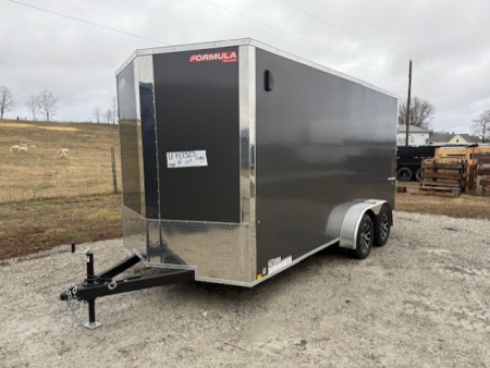 New 2025 Formula Trailers TRAVERSE 7x16X84  .080 POLYCORE w/ RAMP DOOR Cargo / Enclosed Trailer