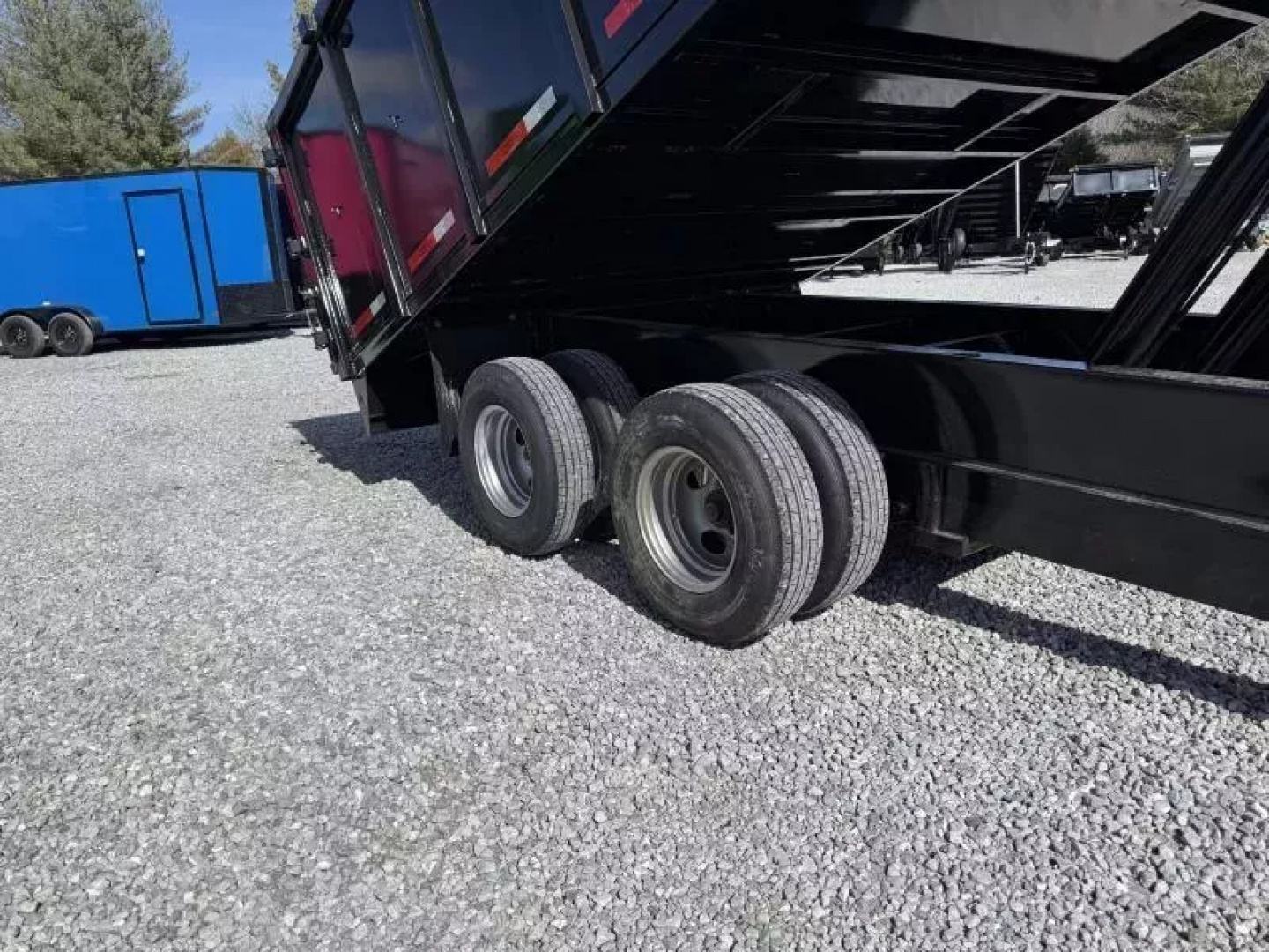 New 2026 Texas Pride Trailers 8x20 (4FT WALLS) GOOSENECK DUMP TRAILER 26K GVWR Dump Trailer