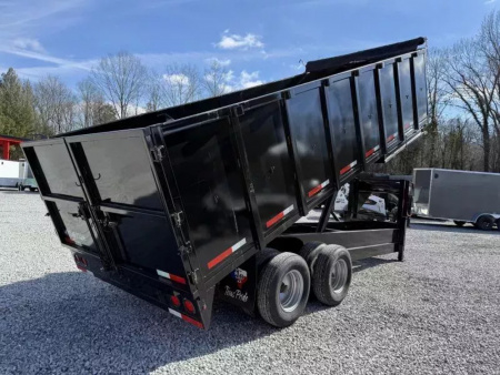 New 2026 Texas Pride Trailers 8x20 (4FT WALLS) GOOSENECK DUMP TRAILER 26K GVWR Dump Trailer