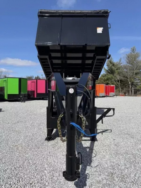 New 2026 Texas Pride Trailers 8x20 (4FT WALLS) GOOSENECK DUMP TRAILER 26K GVWR Dump Trailer