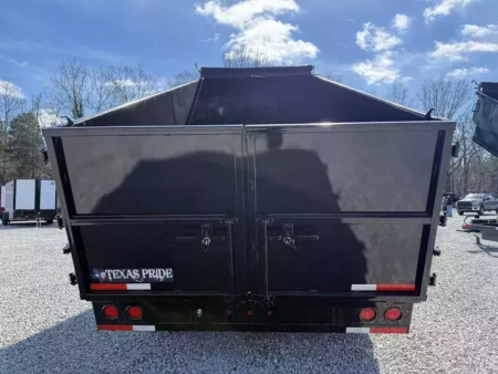 New 2026 Texas Pride Trailers 8x20 (4FT WALLS) GOOSENECK DUMP TRAILER 26K GVWR Dump Trailer