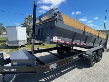 New 2026 Bandit 7X16 BANDIT DUMP TRAILER Dump Trailer