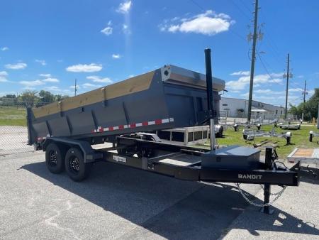 New 2026 Bandit 7X16 BANDIT DUMP TRAILER Dump Trailer