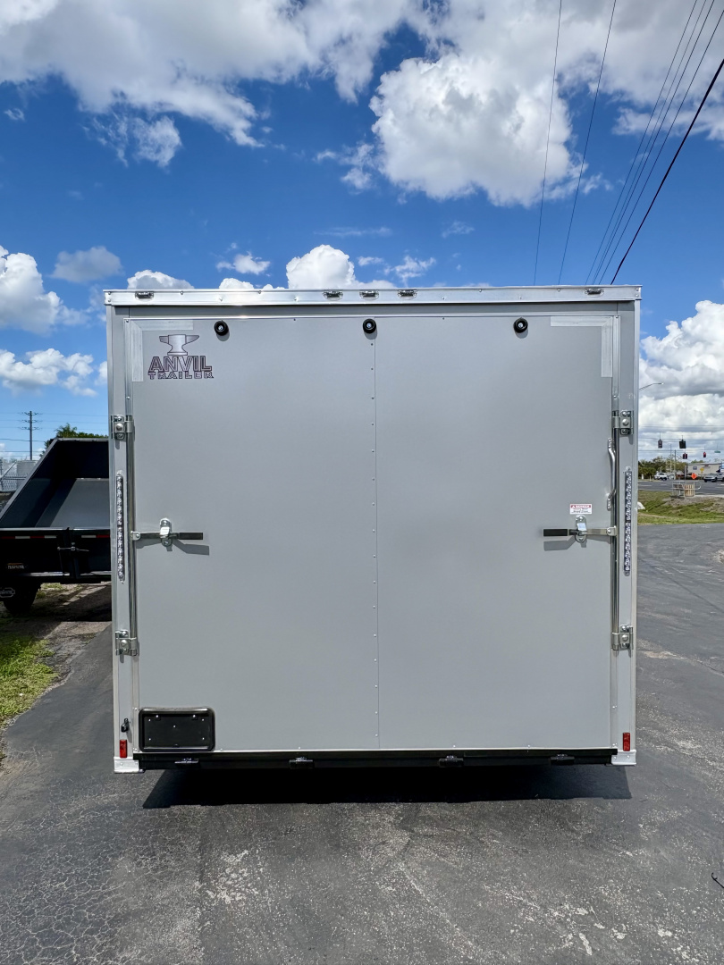 New 2026 Anvil 8.5X16 TA PRO SERIES SILVER 7FT INT HEIGH Cargo / Enclosed Trailer