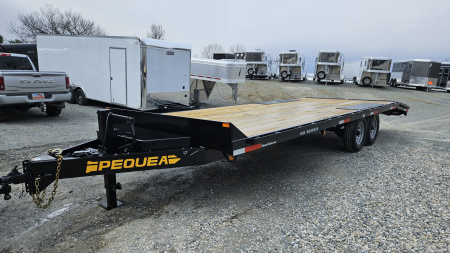 New 2025 Pequea Trailers HDDO 20' LEVELER Deckover Trailer