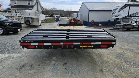 New 2025 Pequea Trailers HDDO 20' LEVELER Deckover Trailer