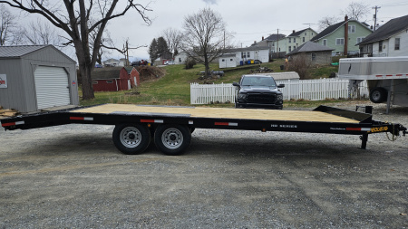 New 2025 Pequea Trailers HDDO 20' LEVELER Deckover Trailer