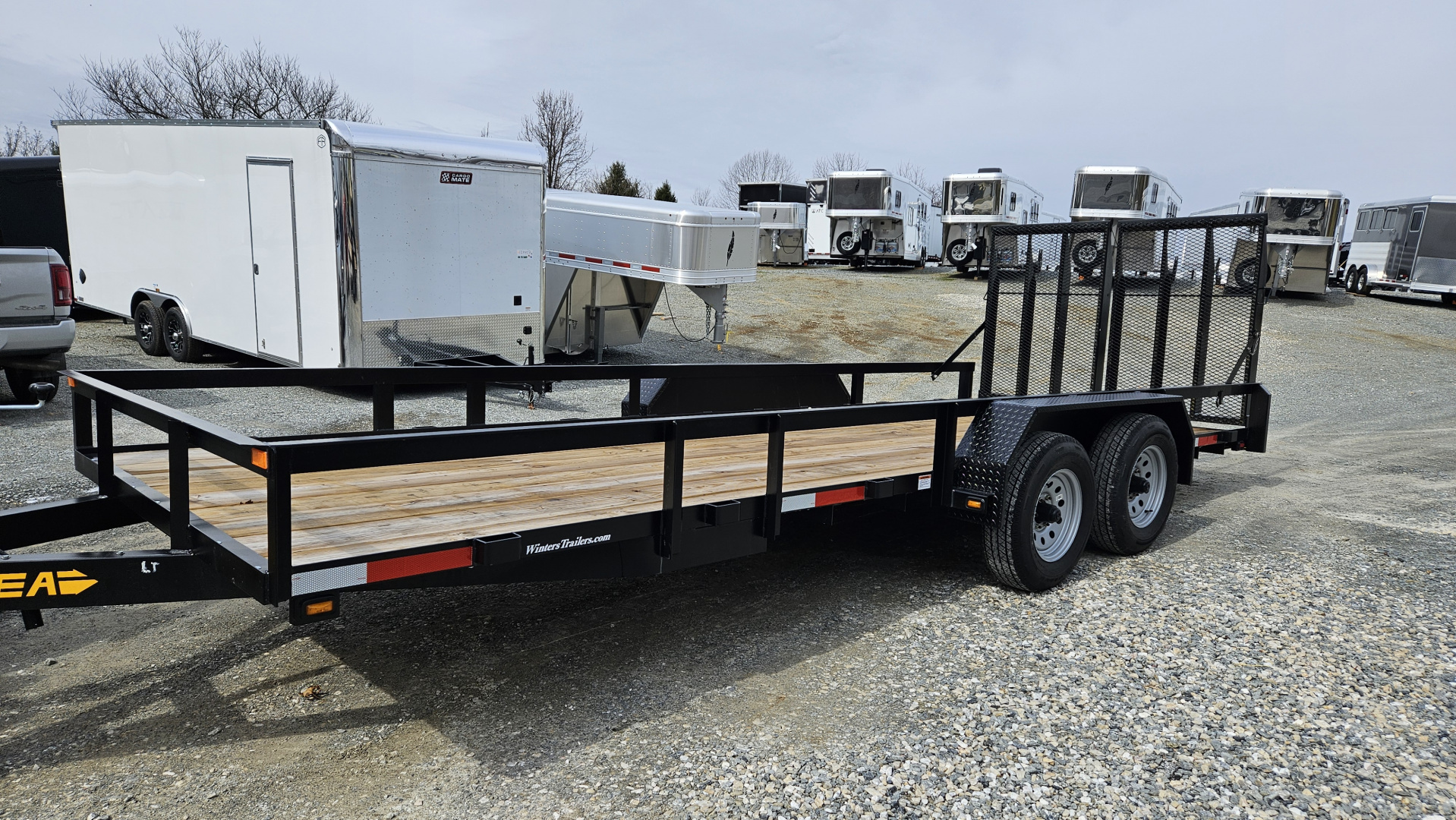 New 2025 Pequea Trailers 80X20TA Utility Trailer