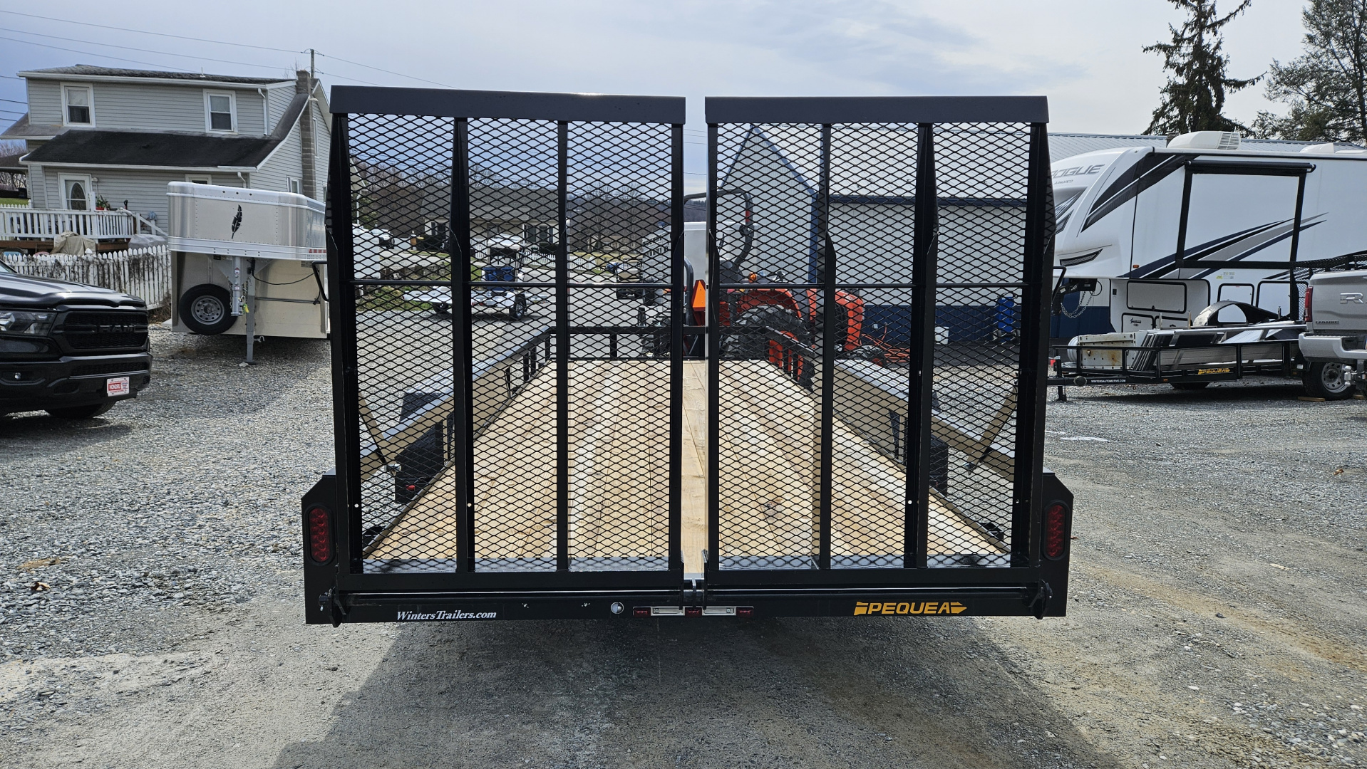 New 2025 Pequea Trailers 80X20TA Utility Trailer