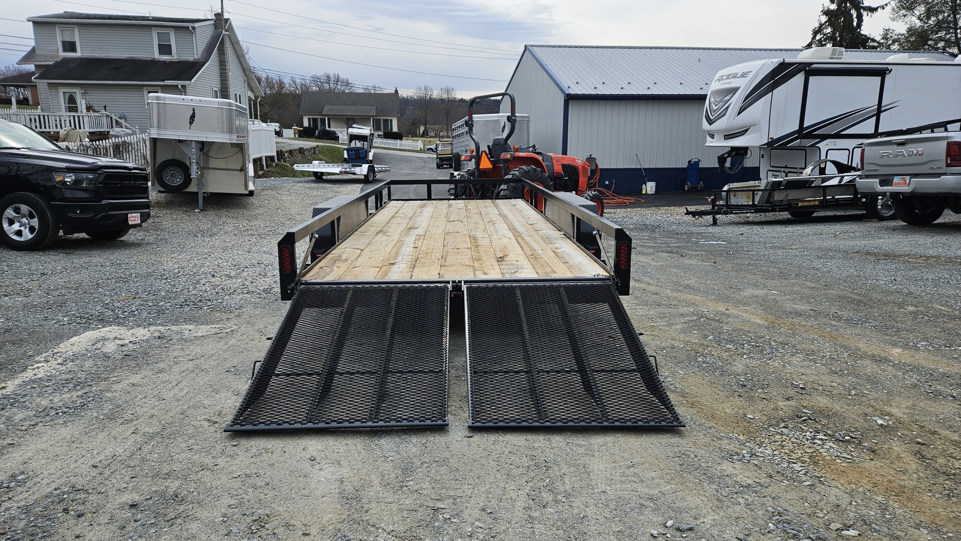 New 2025 Pequea Trailers 80X20TA Utility Trailer