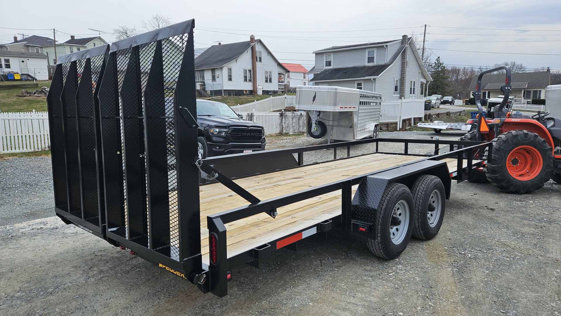 New 2025 Pequea Trailers 80X20TA Utility Trailer