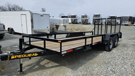 New 2025 Pequea Trailers 80X20TA Utility Trailer