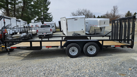 New 2025 Pequea Trailers 80X20TA Utility Trailer
