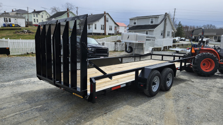 New 2025 Pequea Trailers 80X20TA Utility Trailer