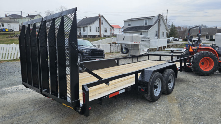 New 2025 Pequea Trailers 80X20TA Utility Trailer