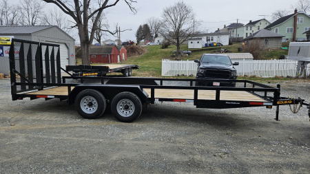 New 2025 Pequea Trailers 80X20TA Utility Trailer