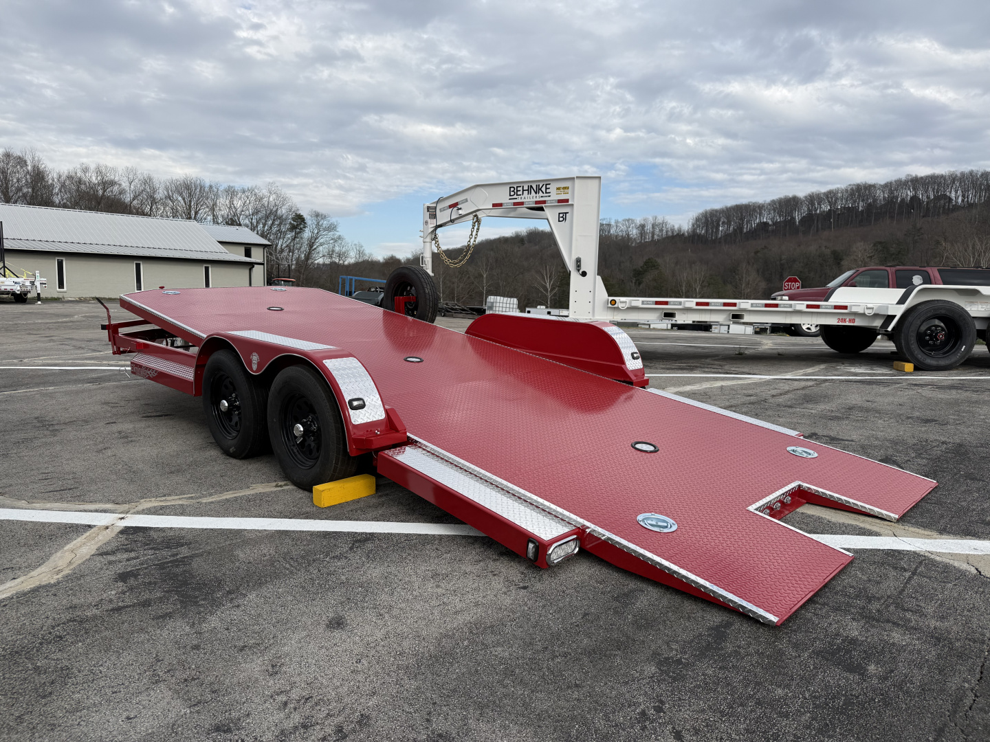 New 2026 102 Ironworks 7K 20 FT TILT Car Hauler
