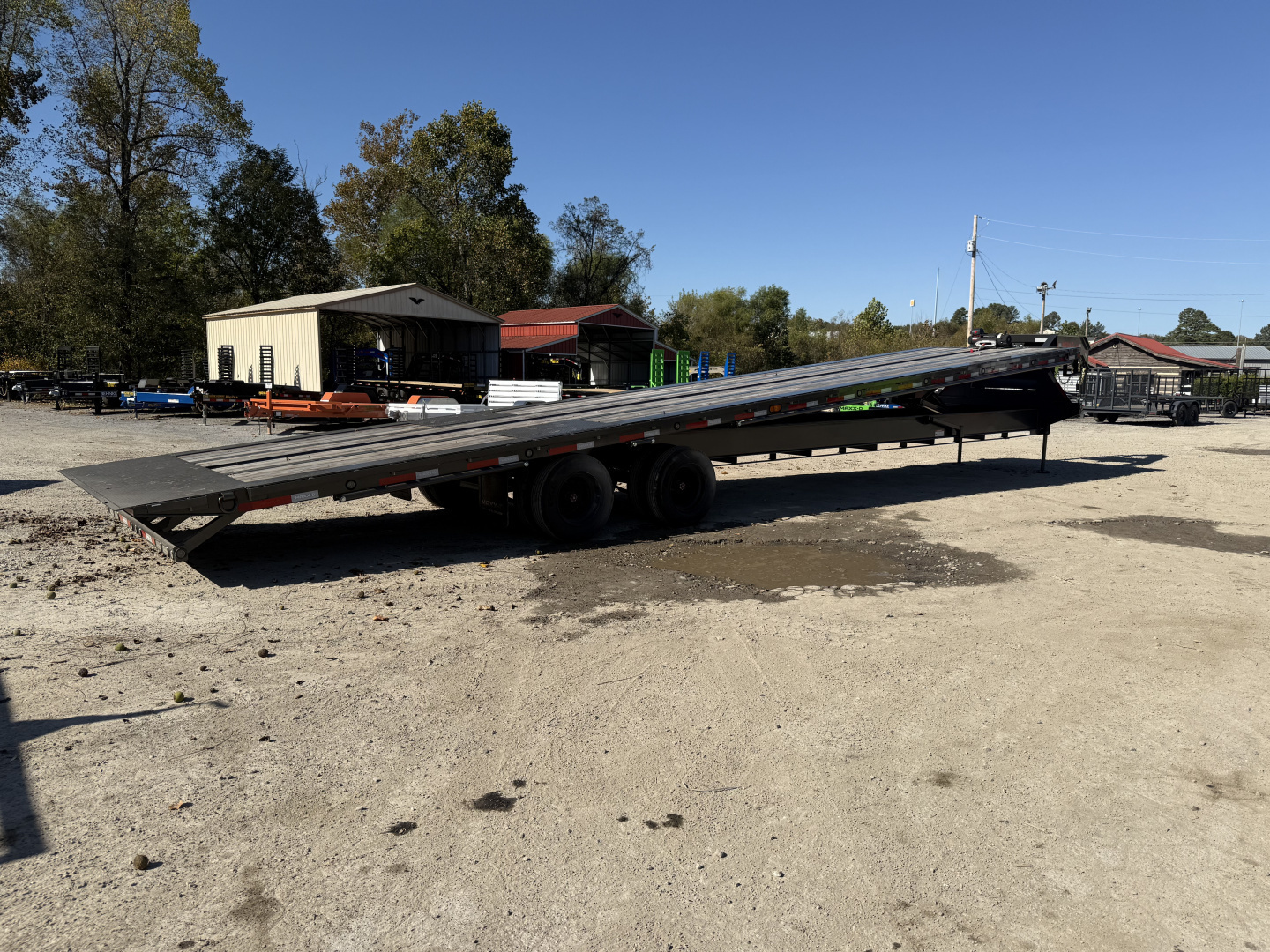 New 2026 MAXX-D TDX 15 TON GOOSE HYD JCK WINCH ADJ SUSP S Equipment Trailer