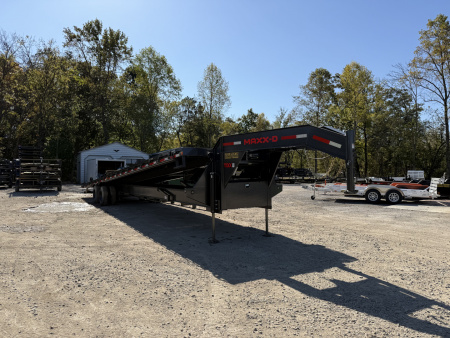New 2026 MAXX-D TDX 15 TON GOOSE HYD JCK WINCH ADJ SUSP S Equipment Trailer