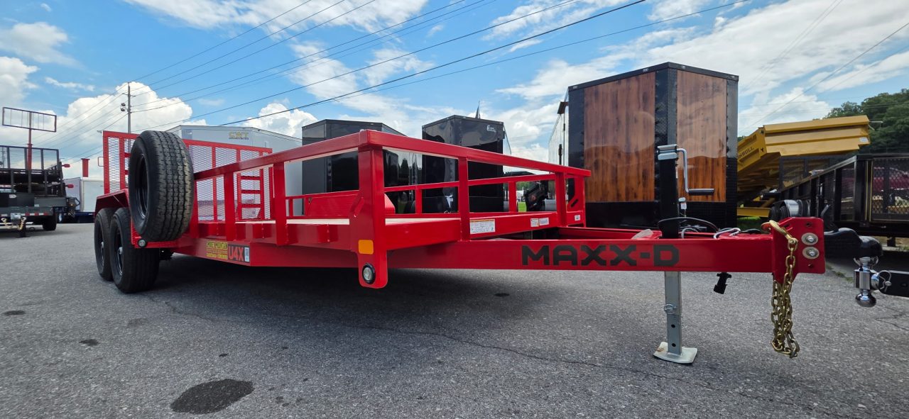 New 2026 MAXX-D U4X 10K 83X18 7K JACK Utility Trailer