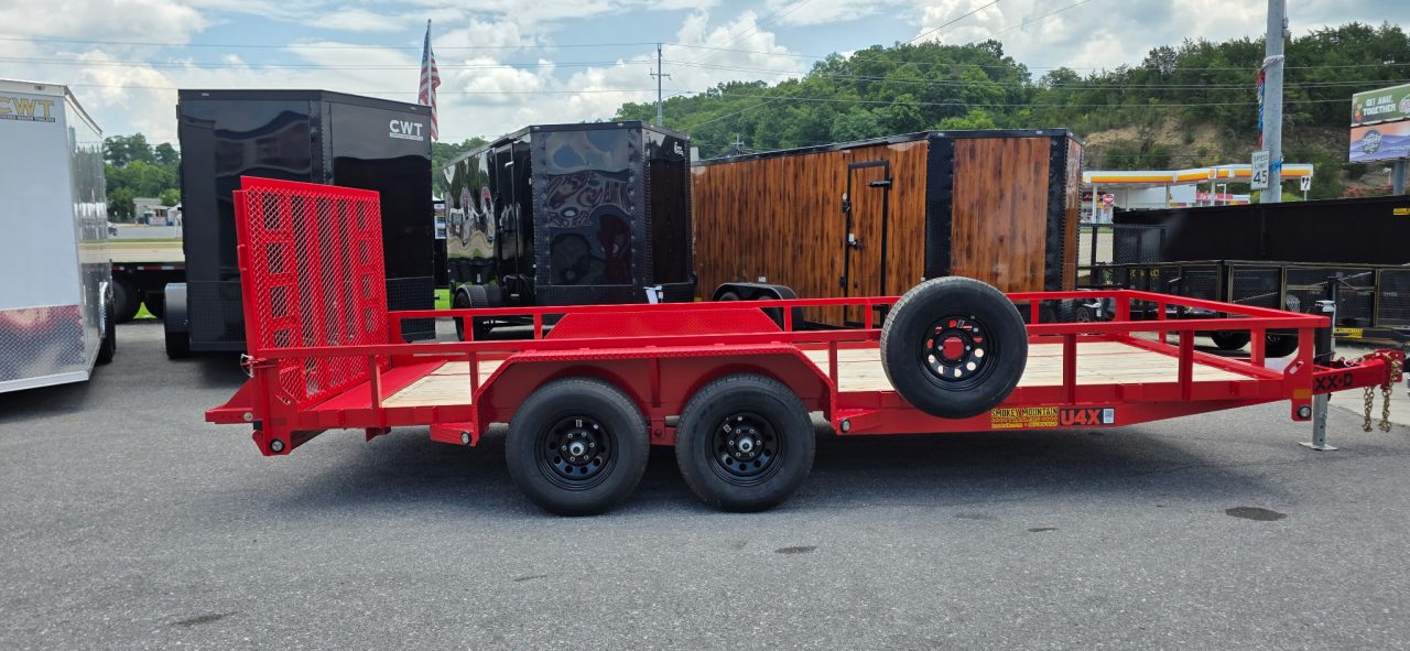 New 2026 MAXX-D U4X 10K 83X18 7K JACK Utility Trailer