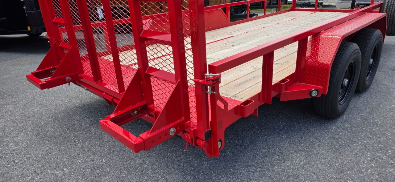 New 2026 MAXX-D U4X 10K 83X18 7K JACK Utility Trailer